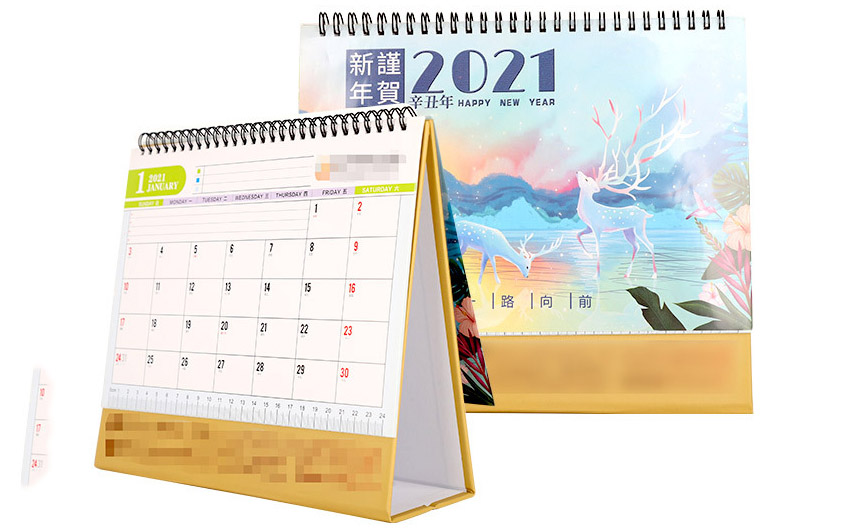 臺歷印刷免費(fèi)設(shè)計企業(yè)廣告日歷掛歷專版印刷臺歷創(chuàng)意可加logo